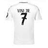 Real Madrid Vinicius Junior #7 Hjemmedrakt 2024-25 Kortermet